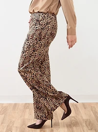Tonia Ponte Wide Leg Pants