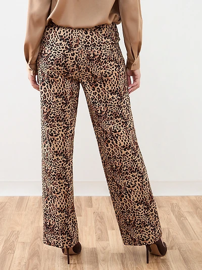 Tonia Ponte Wide Leg Pants