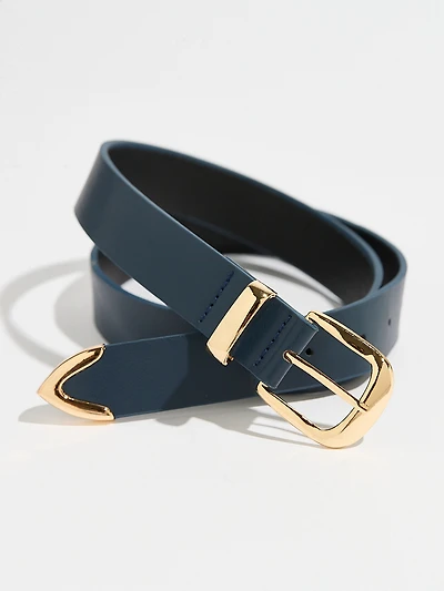 Classic Navy Pant Belt