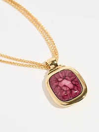 Reversible Pendant Necklace