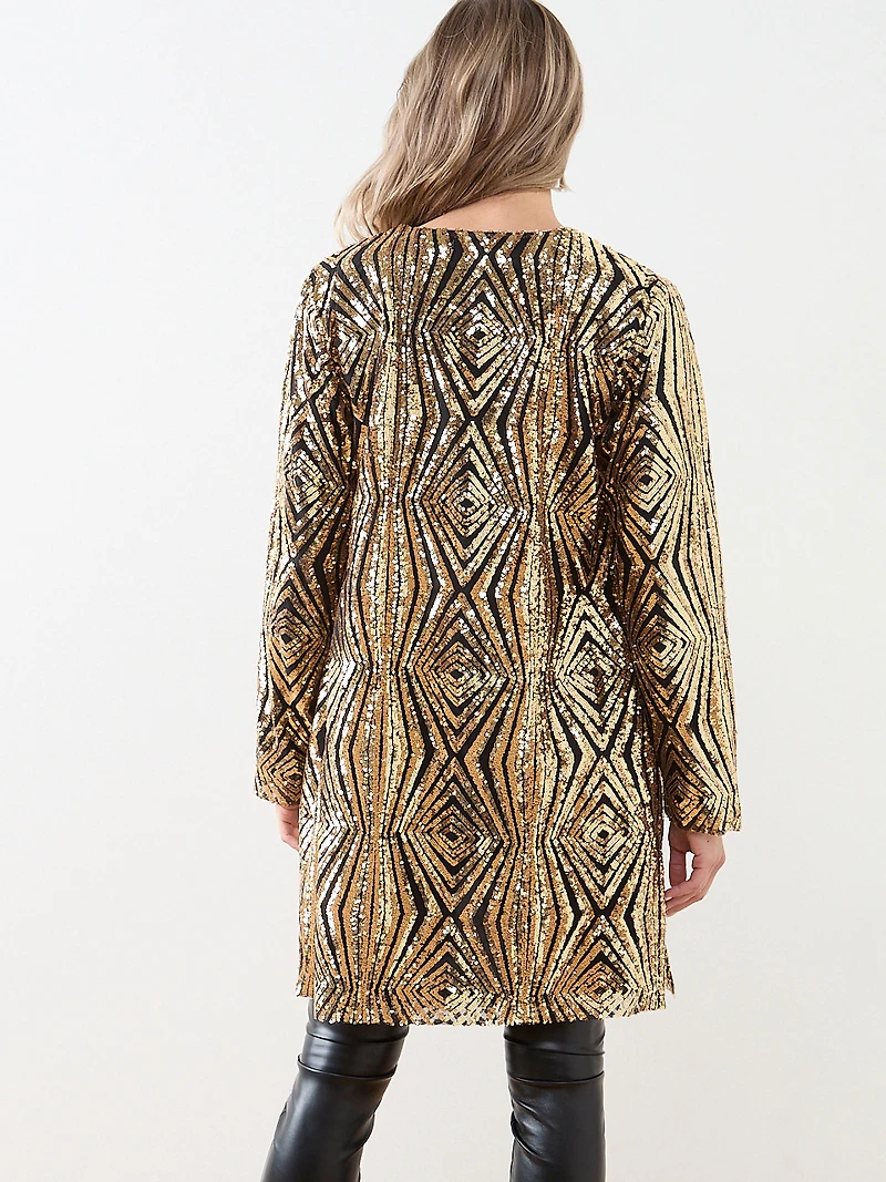 Art Deco Sequin Topper