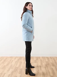 Blue Frost Vegan Down Parka