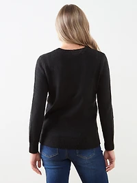 Fab-Yule-Ous Holiday Crew Neck Sweater