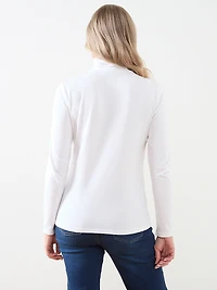 Long Sleeve Jersey Turtleneck