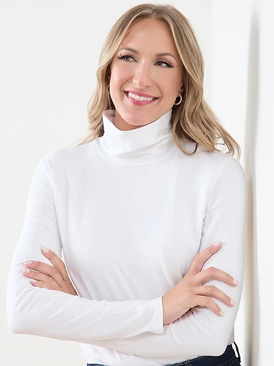 Long Sleeve Jersey Turtleneck