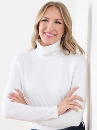 Long Sleeve Jersey Turtleneck