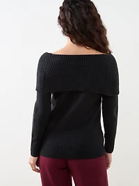 Petite Marilyn Neck Sweater