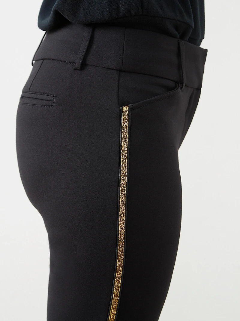 Quinn Side Trim Ponte Pant