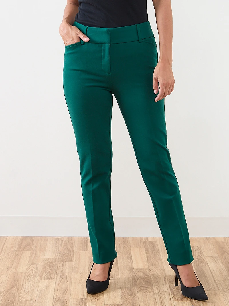 Slim Leg Quinn Ponte Pant