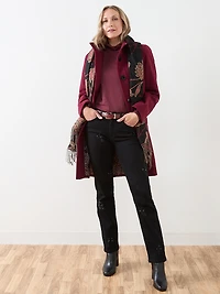 Stretch Jersey Turtleneck