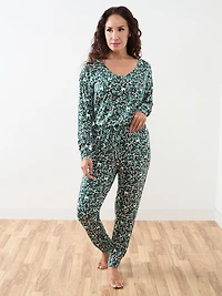 Vintage Forest Print PJ Set