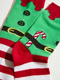 Elf Crew Socks