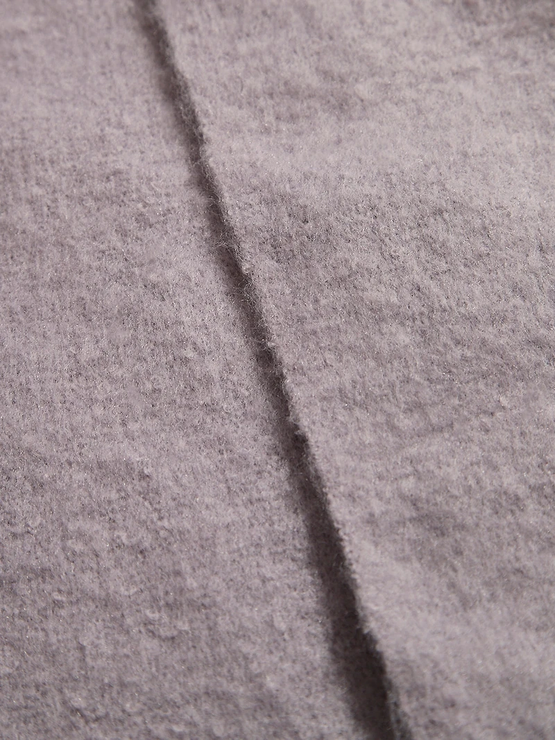 Lavender Boucle Scarf