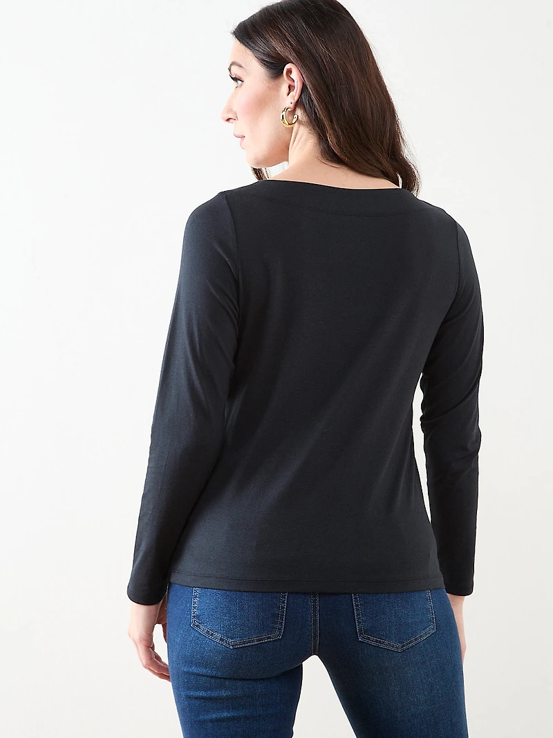 Layering Boatneck Tee