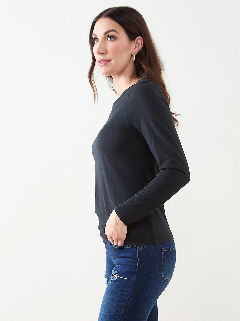 Layering Boatneck Tee