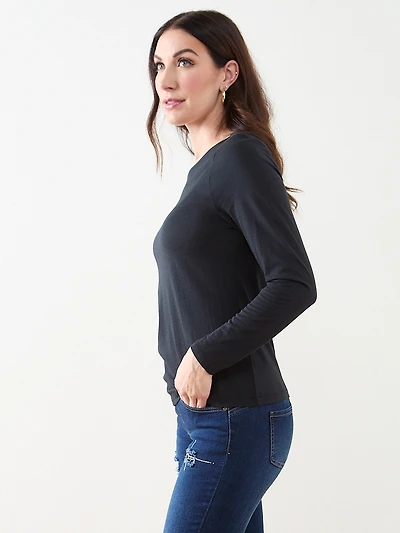 Layering Boatneck Tee