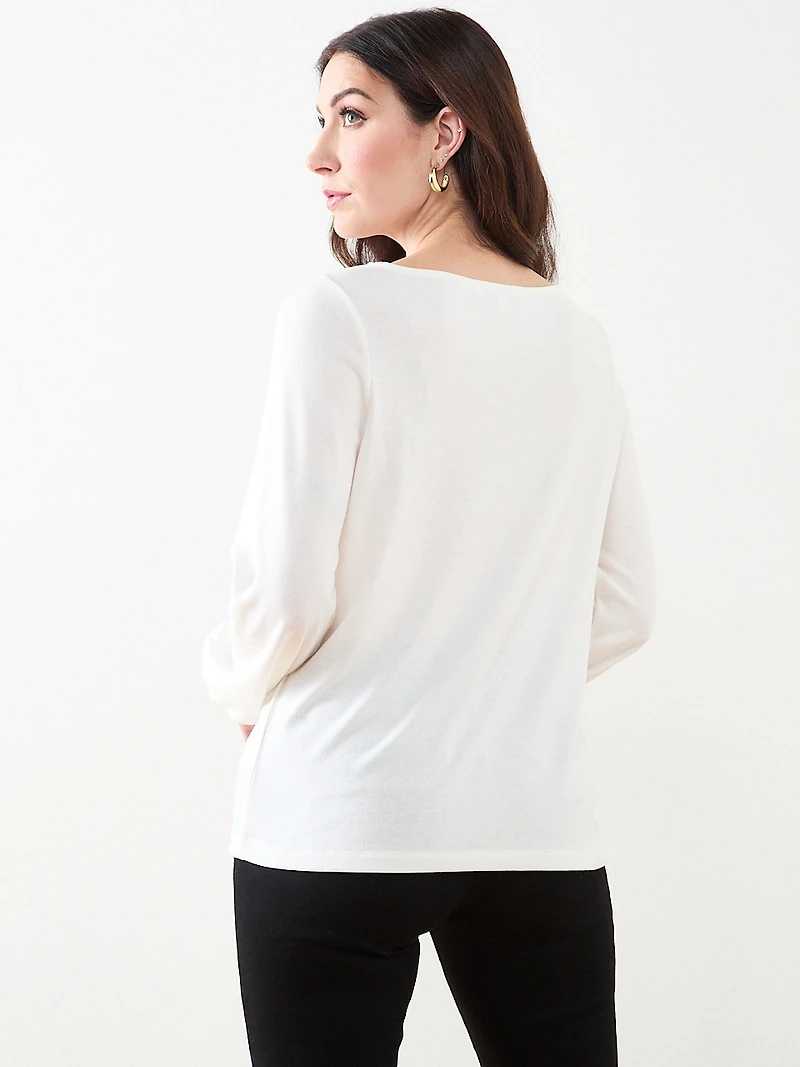 Long Sleeve Light Knit Top