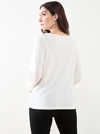 Long Sleeve Light Knit Top