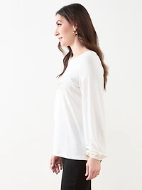 Long Sleeve Light Knit Top