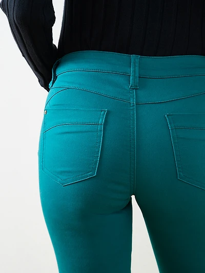 Lilly Peacock Coloured Denim