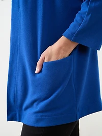 Petite Cobalt Lightweight Knit Cardigan