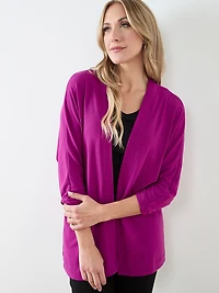 Plumberry Lightweight Knit Cardigan
