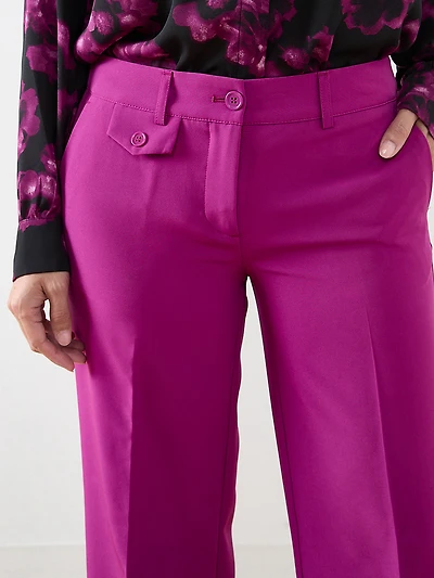 Hannah Plumberry Wide Leg Trouser