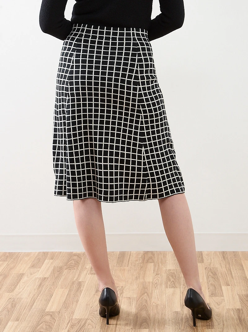Knit Midi Sweater Skirt