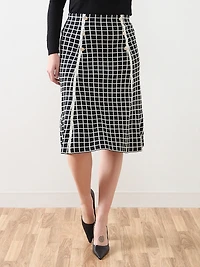 Knit Midi Sweater Skirt