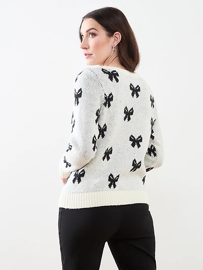 Long Sleeve Boatnecck Sweater