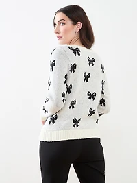 Long Sleeve Boatnecck Sweater