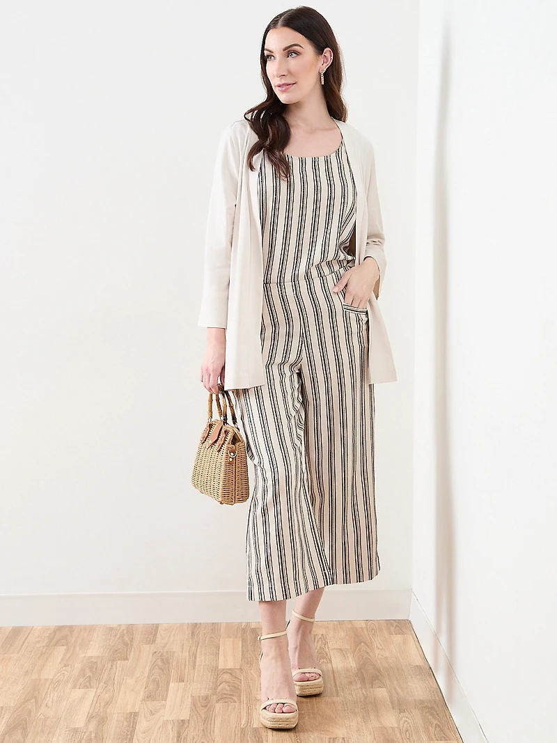 Long Sleeve EdgeTo Edge Textured Cardigan