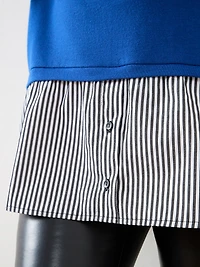 Long Sleeve Knit Fooler Top