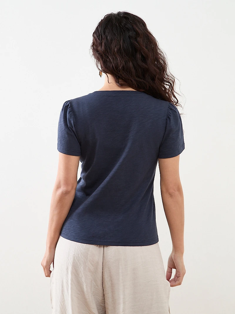 Petite Short Tulip Sleeve Tee