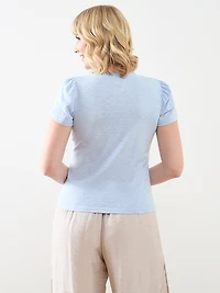 Short Tulip Sleeve Tee