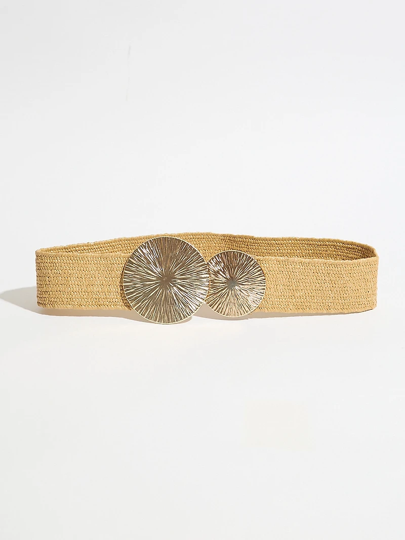 Neutral Belt with Round Buckle