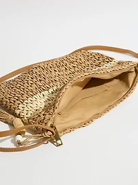 Woven Crossbody Bag