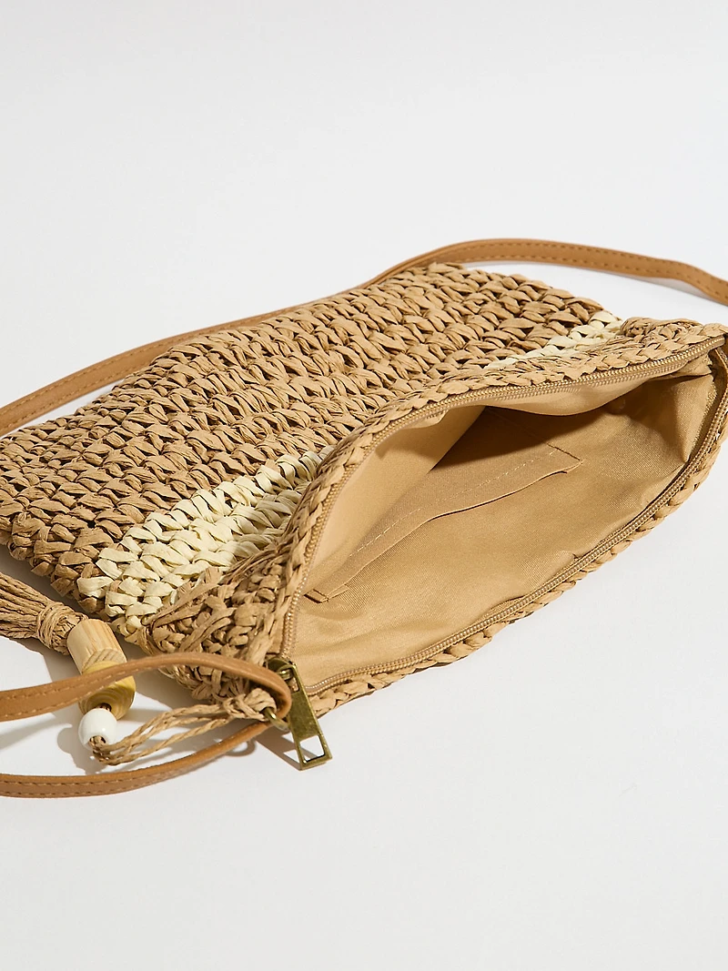 Woven Crossbody Bag
