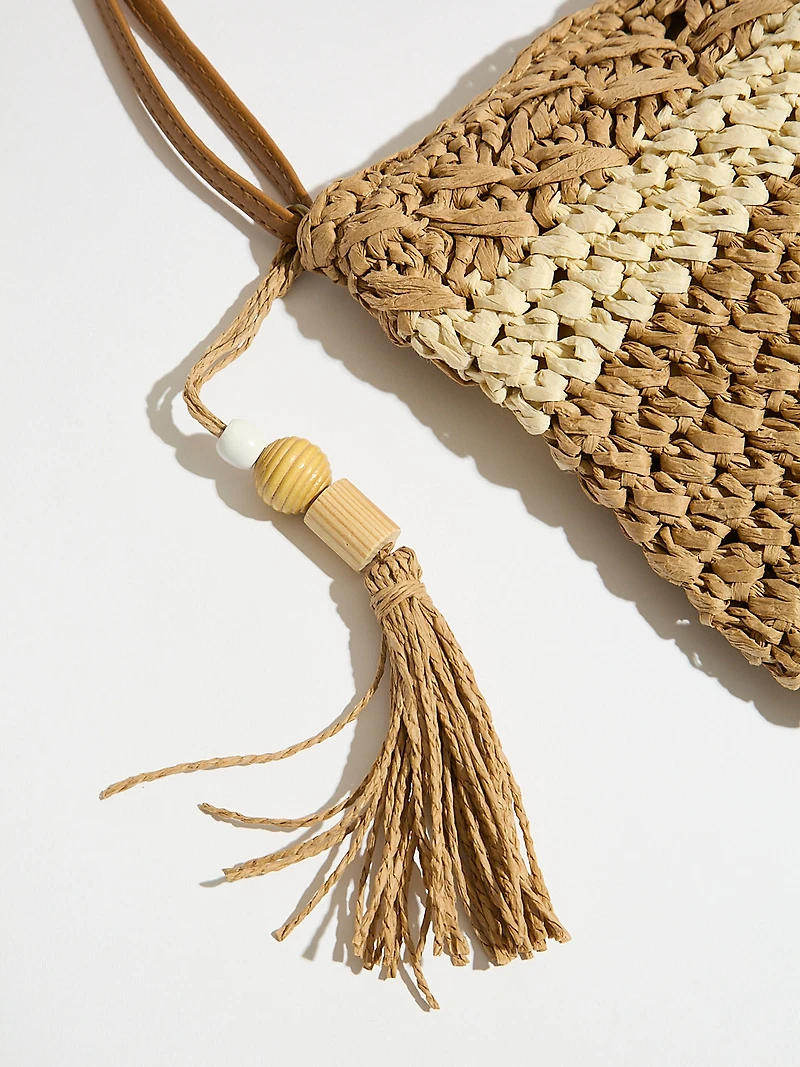 Woven Crossbody Bag