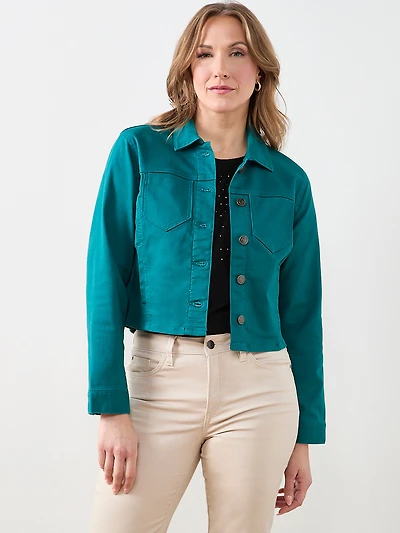 Coloured Denim Jacket