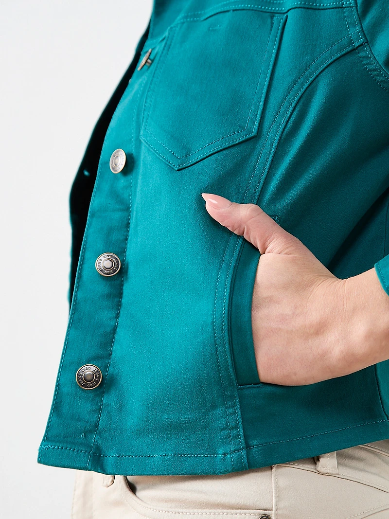 Coloured Denim Jacket