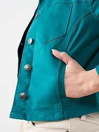 Coloured Denim Jacket