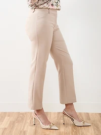 Leah Ankle Pant in Mushroom