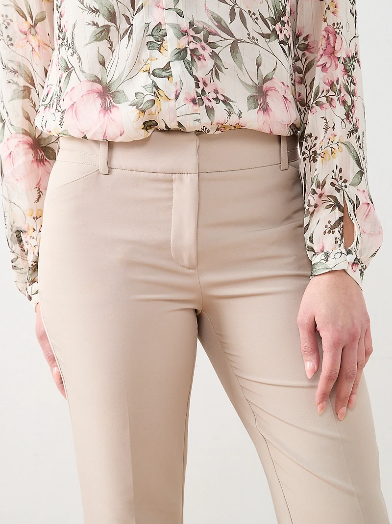 Leah Ankle Pant in Mushroom