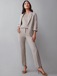 Leah Ankle Pant in Mushroom