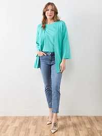 Long Sleeve Edge-to-Edge Topper