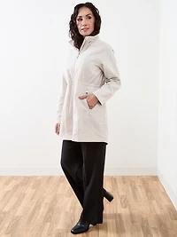 Petite Poly Anorak Coat