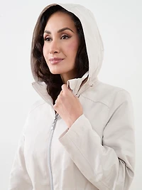 Petite Poly Anorak Coat