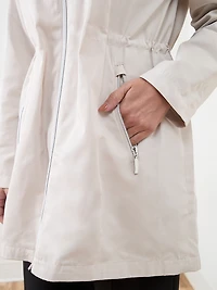 Petite Poly Anorak Coat