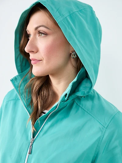 Poly Anorak Coat